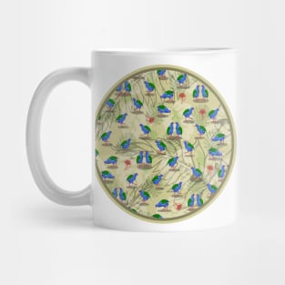 Kakahe NZ bird Pattern Mug